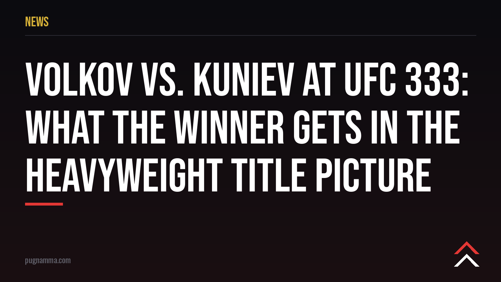Volkov contra Kuniev en UFC 333: qué se lleva el ganador en el peso pesado